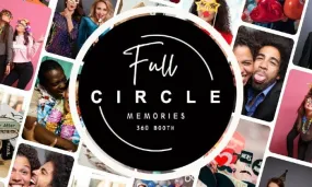 1, 2, or 3-Hour 360 Degree Rotating Photobooth Hire at Full Circle Memories