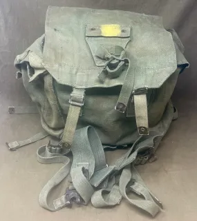 1944 Pattern Small Pack complete with Left & Right Webbing Straps