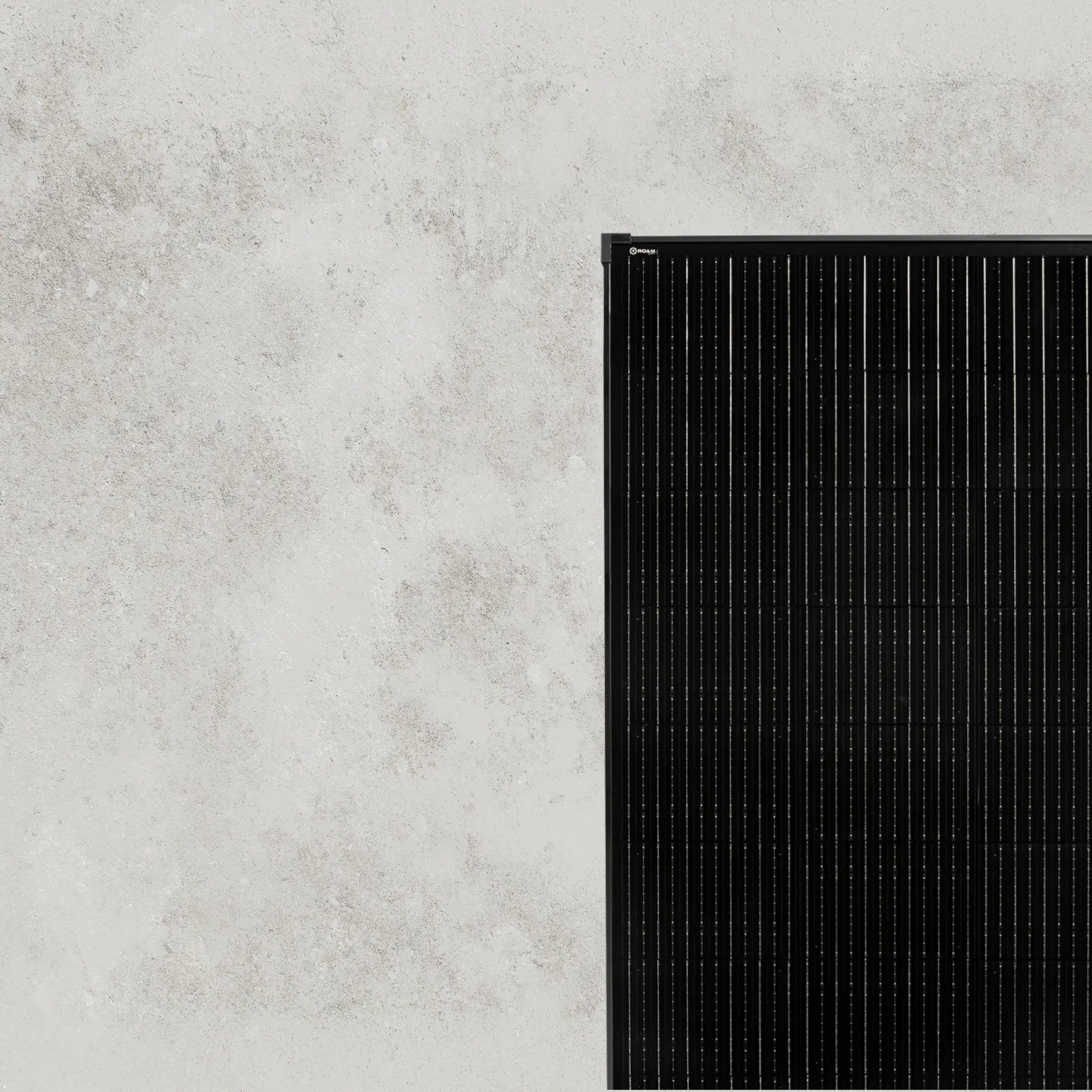 200W 12V Black Glass Solar Panel (30mm Frame)