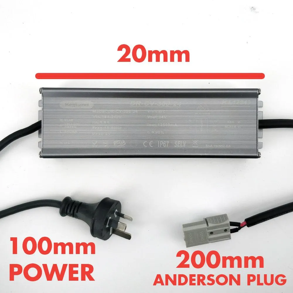 24V Cannular Pro DC Transformer For Semi-Auto Cannular (with Anderson Plug X 2M;240v power cord directly)