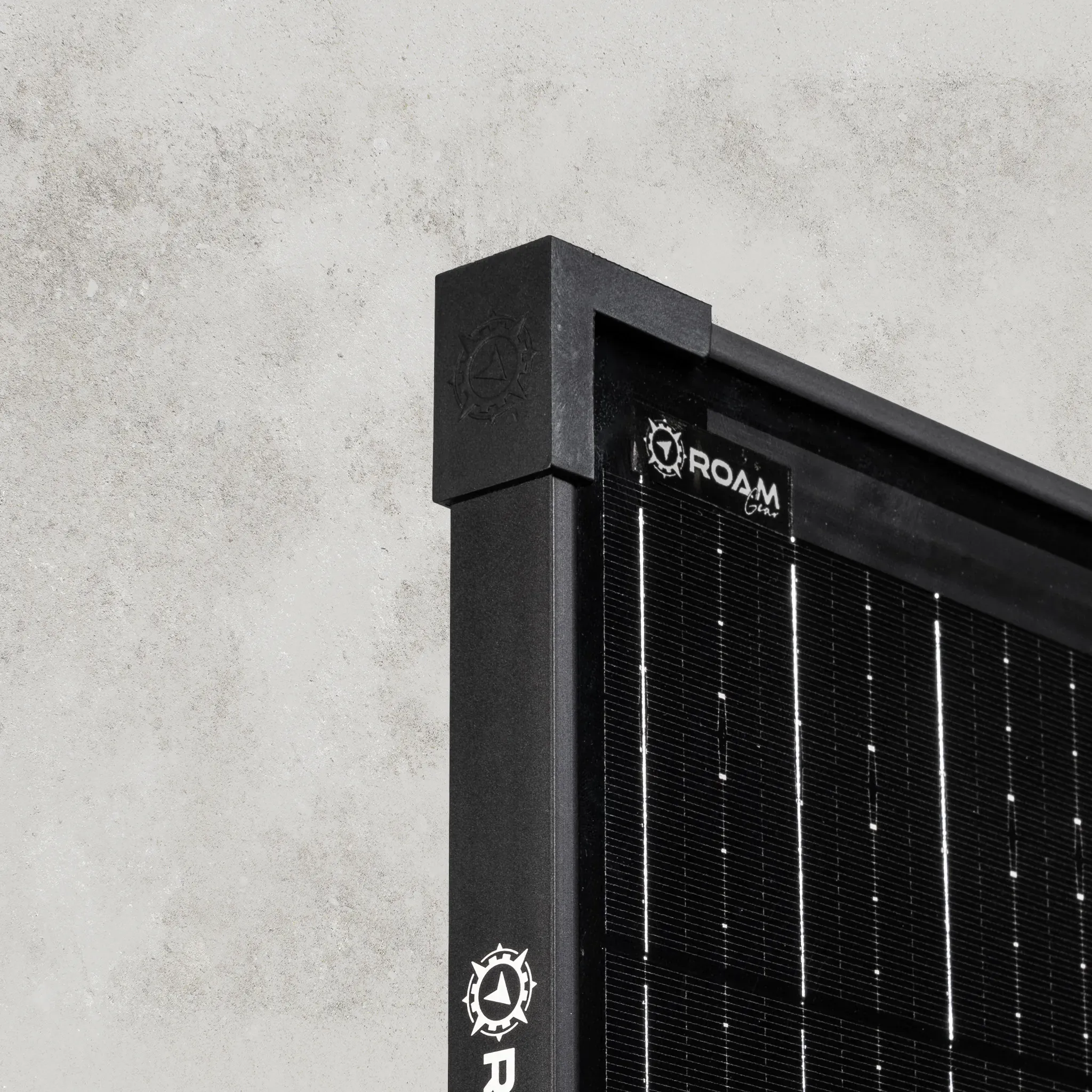 250W 12V Slimline Black Glass Solar Panel (20mm Frame)