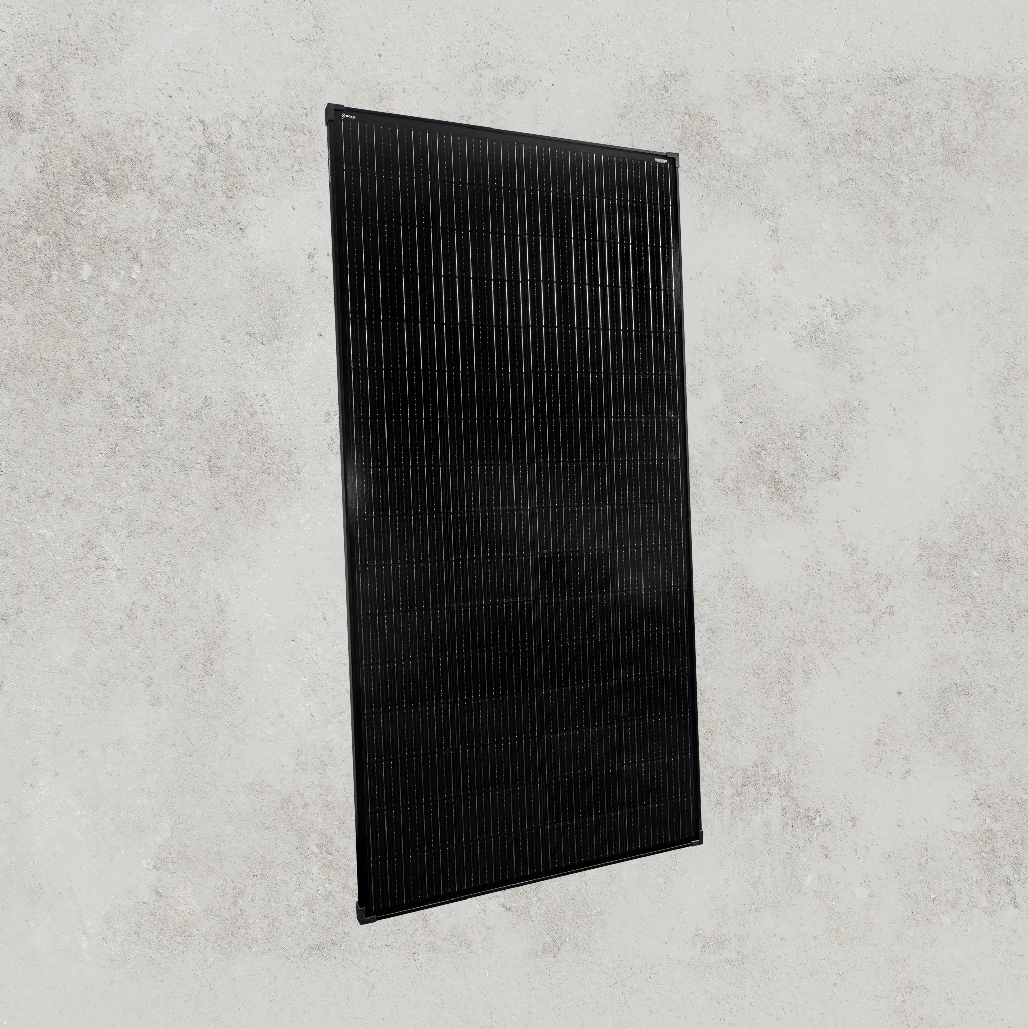 300W 12V Black Glass Solar Panel (30mm Frame)