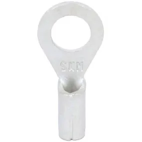 8AWG 1/4" Stud Non-Insulated Ring Terminal