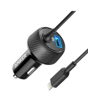 Anker PowerDrive 2 Elite with lightning Connector