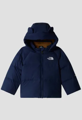 Baby The North Face Blue North Down Fleece Lined Jacket