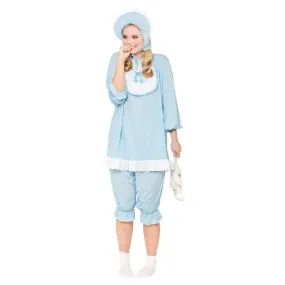 Big Cry Baby Blue Romper Suit Stag Fancy Dress Party Costume