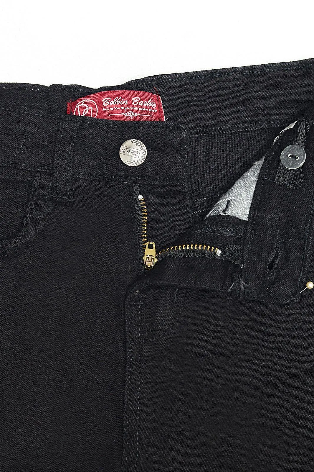 Black Denim Jeans