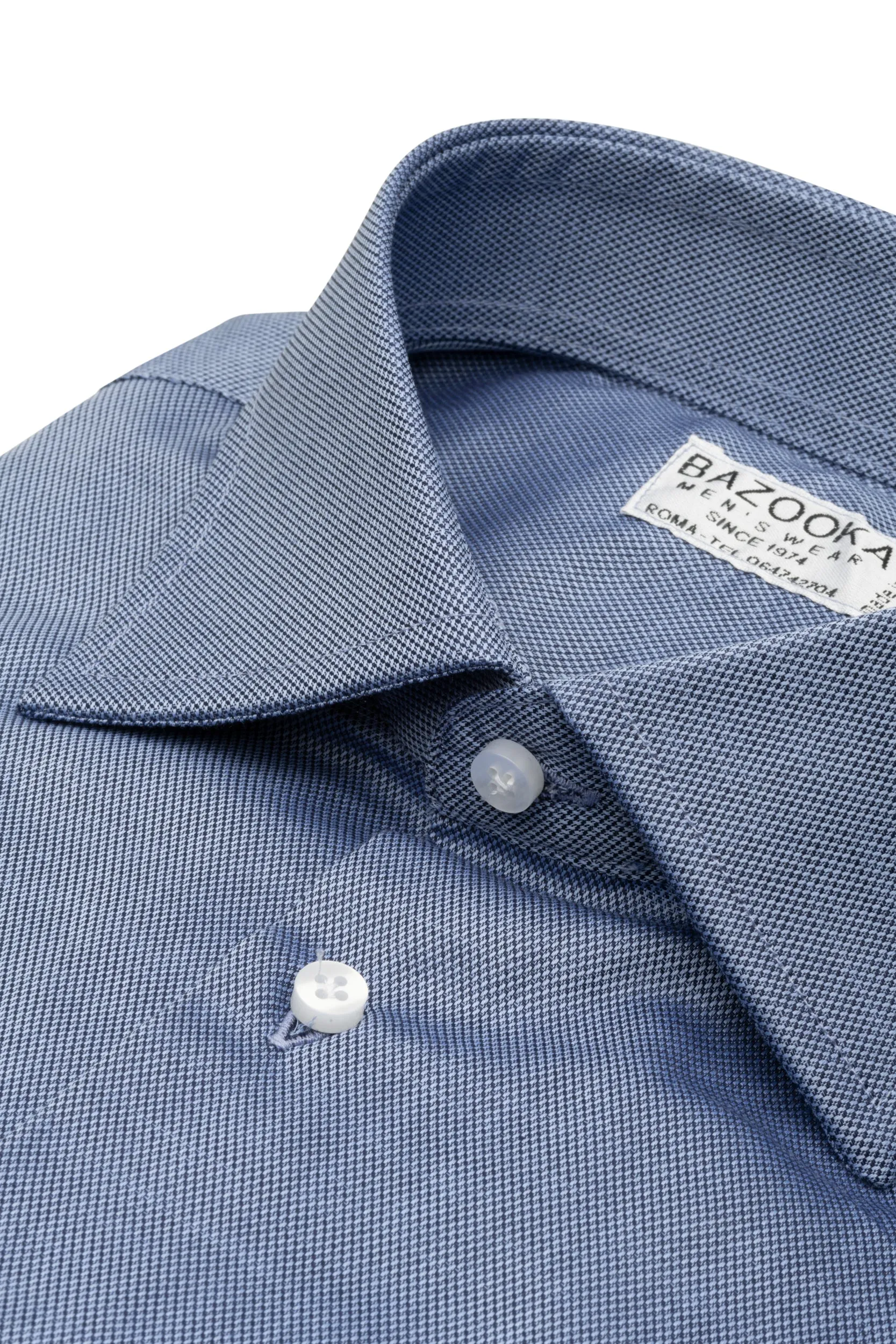 Blue Operato Shirt by Bazooka