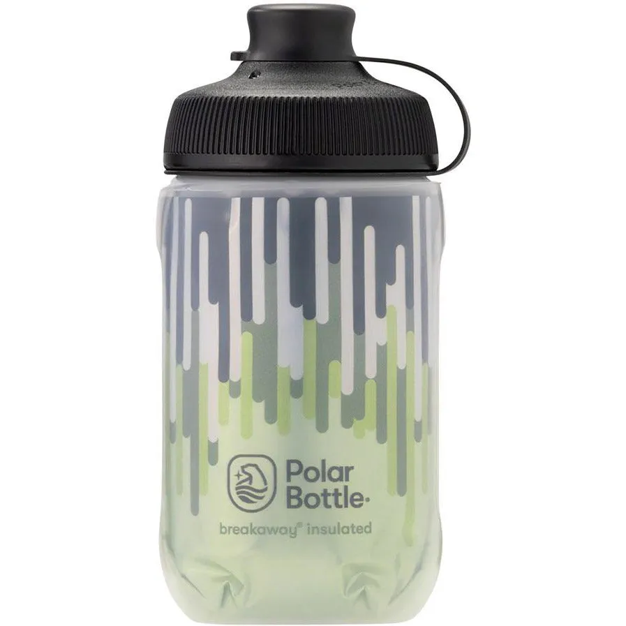 Breakaway Muck Insulated Zipper Bike Water Bottle - 12oz, Moss/Desert