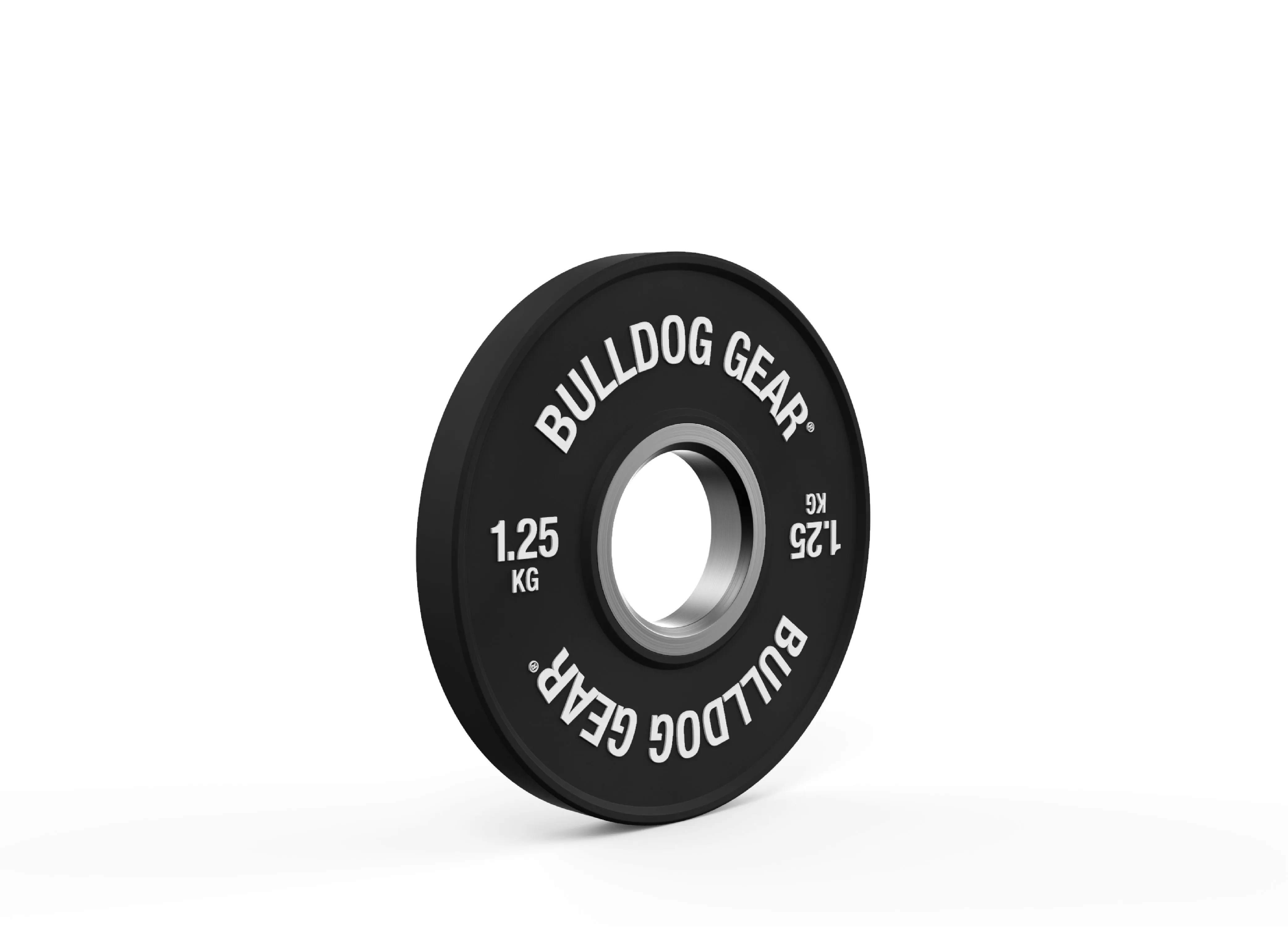 Bulldog Gear - Fractional Weight Change Plates Black Embossed 2.0 1.25kg/ 2.5kg