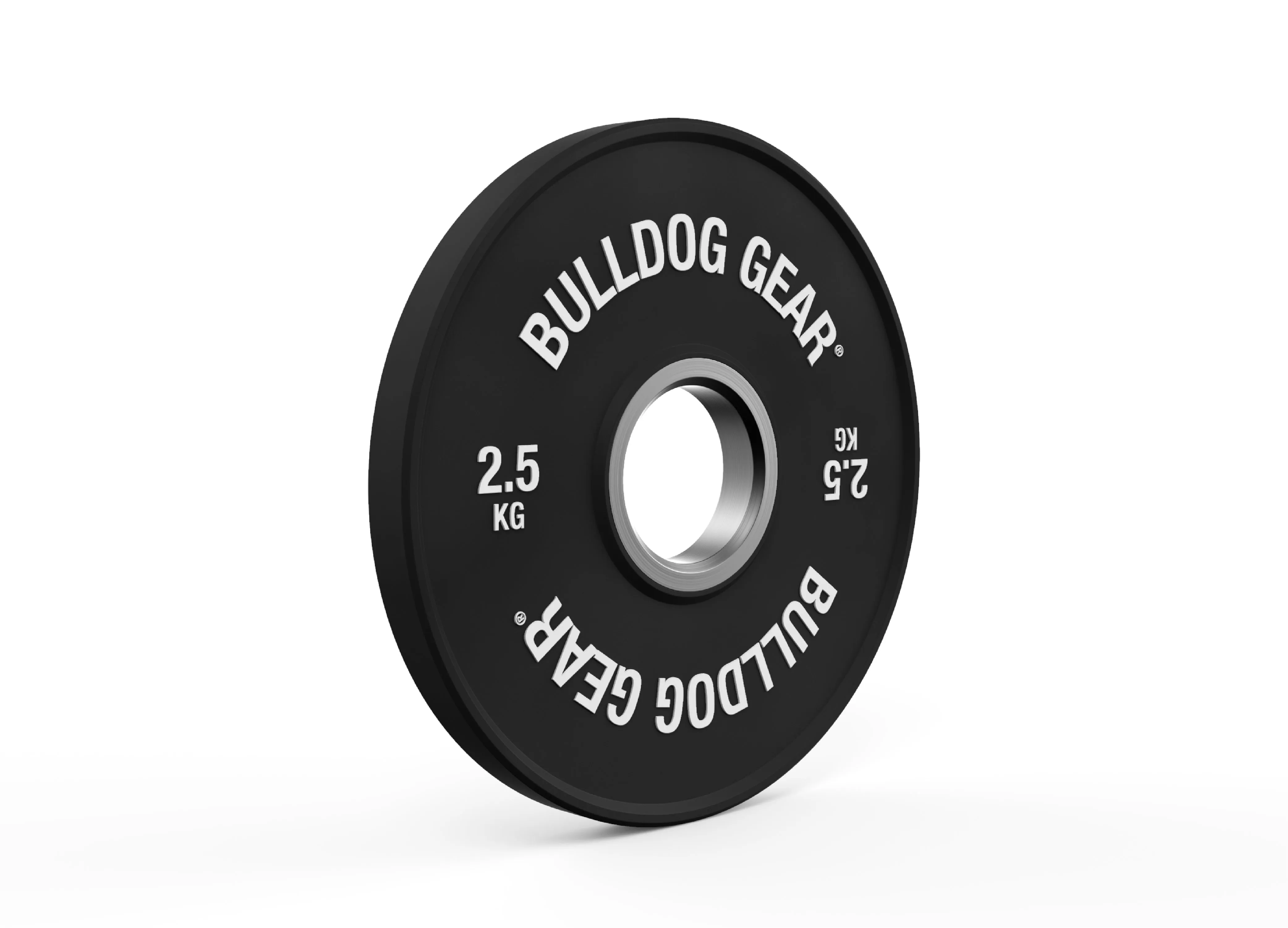 Bulldog Gear - Fractional Weight Change Plates Black Embossed 2.0 1.25kg/ 2.5kg