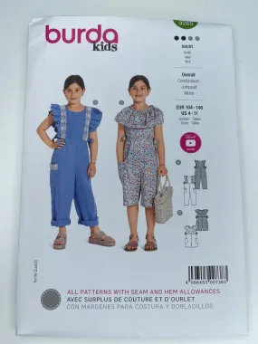 BURDA KIDS Jumpsuit/ Kid's overall - 9265