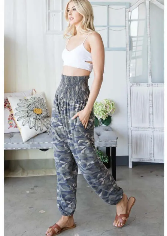 Camo Tube Top jumpsuit Made in USA - Clearance Final Sale