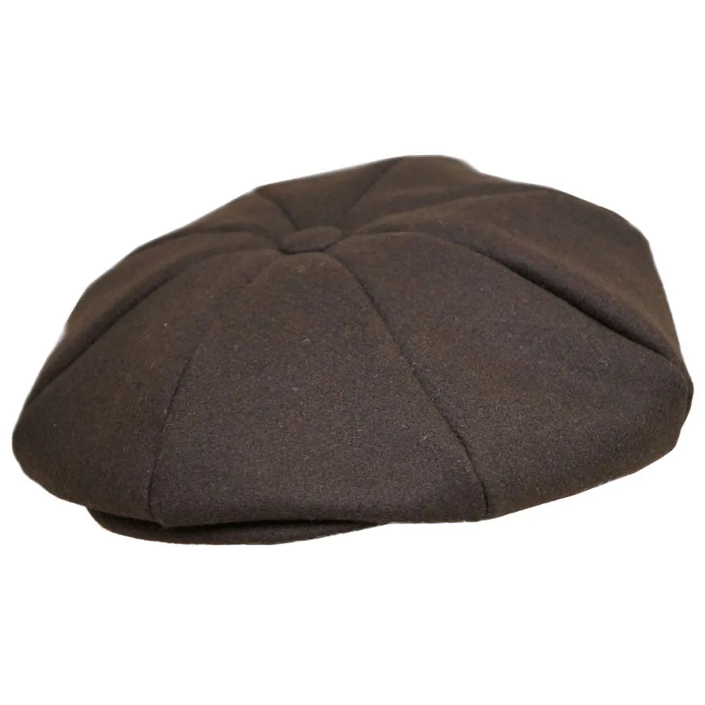 Capas Melton Wool 8/4 Newsboy Cap