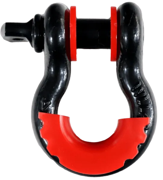 Carbon 20m 8T Winch Extension Strap and 2 x Bow Shackle Combo Deal