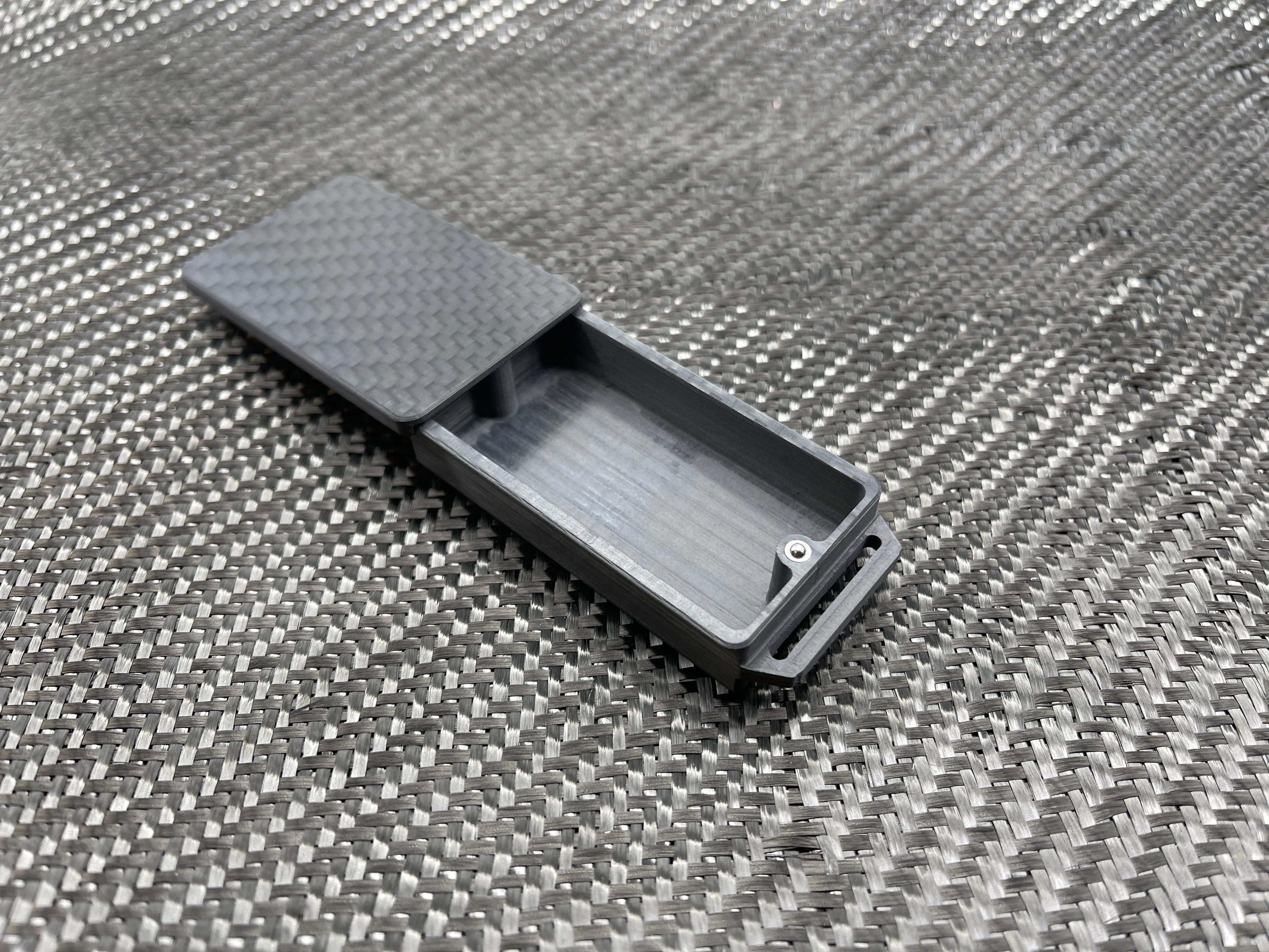 Carbon Fiber Pocket Strong Box With Loop