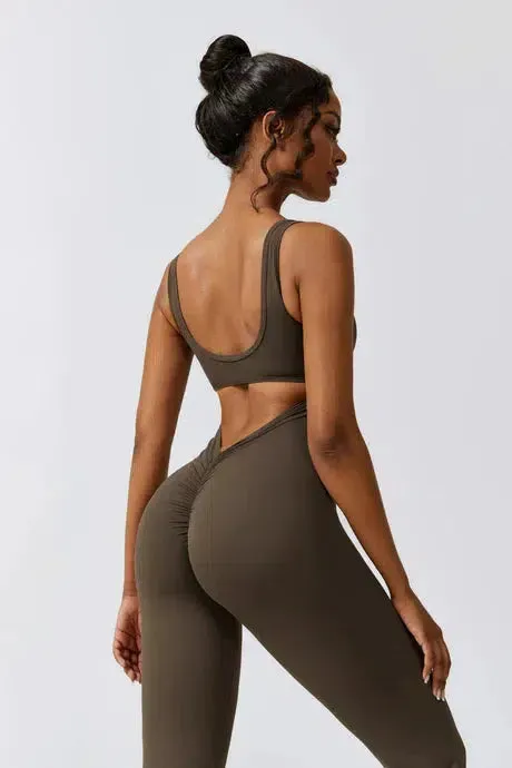 Circe – Sleeveless design – Refined gymwear jumpsuit