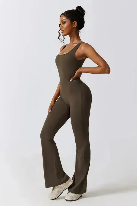 Circe – Sleeveless design – Refined gymwear jumpsuit