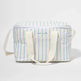 Cooler Bag - Le Weekend Mid Blue Cream