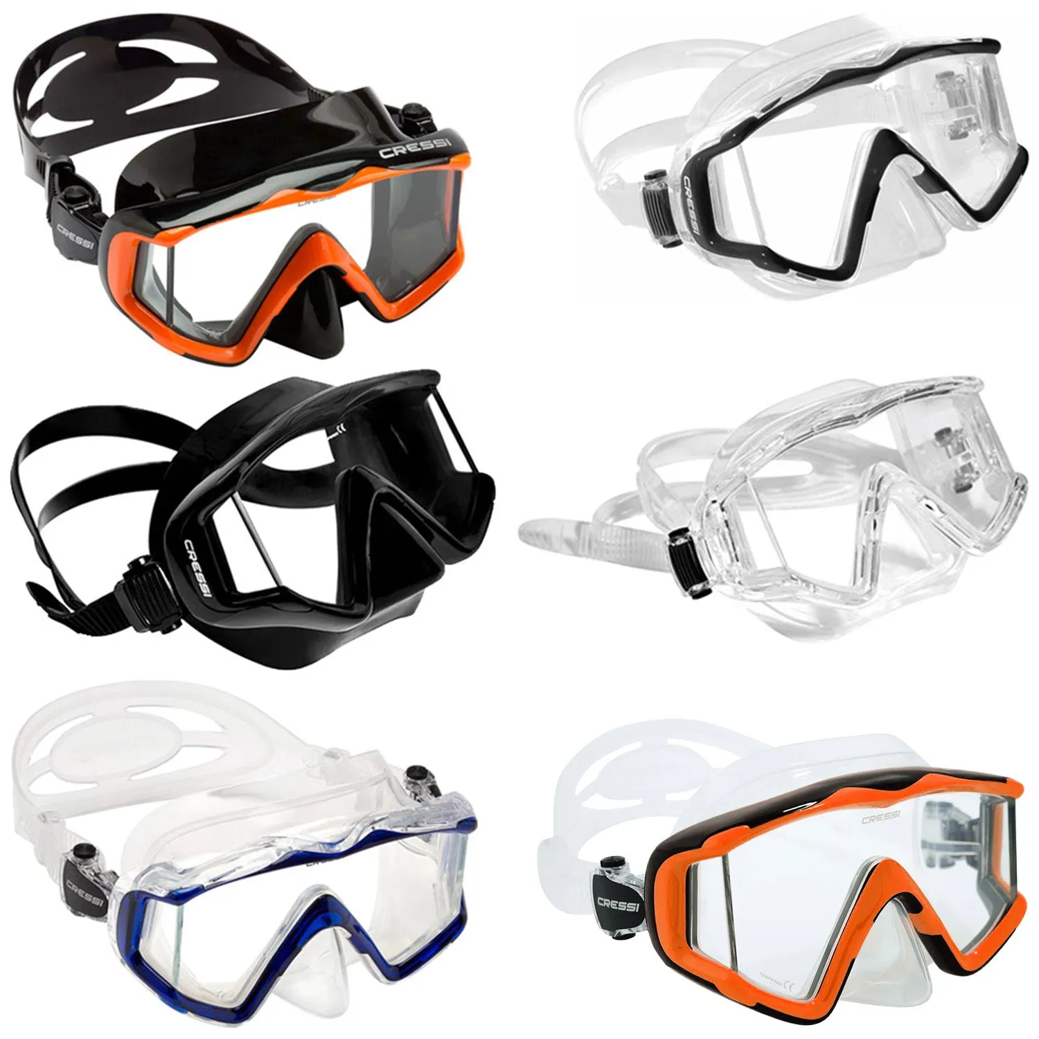 Cressi Pano 3 Scuba Dive Mask