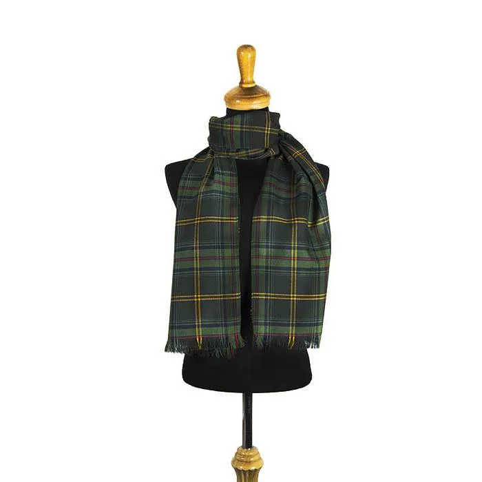 Douglas Grey Modern Tartan Scarf