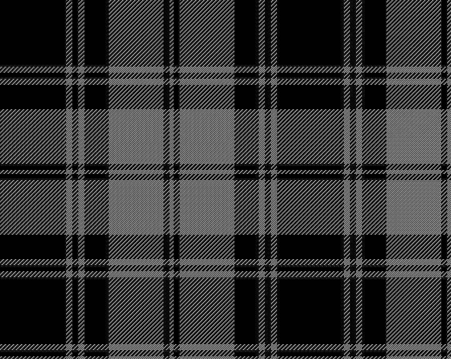 Douglas Grey Modern Tartan Scarf