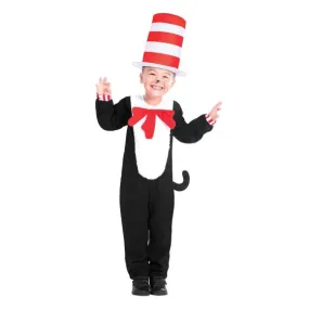 Dr. Seuss The Cat in the Hat Jumpsuit Unisex Costume