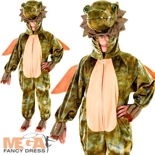 Dragon Jumpsuit Fantasy Fancy Dress Costume