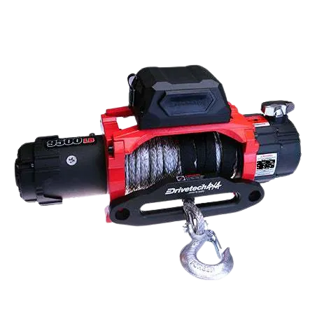 Drivetech 4x4 Winch-Dual Speed-9500lbs - DT-D9500SR - Bundle Item