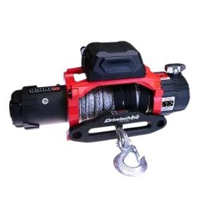 Drivetech 4x4 Winch-Dual Speed-9500lbs - DT-D9500SR - Bundle Item