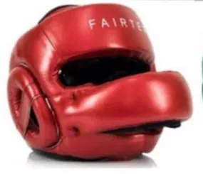 Fairtex Head Gear Pro Sparring HG17 Red