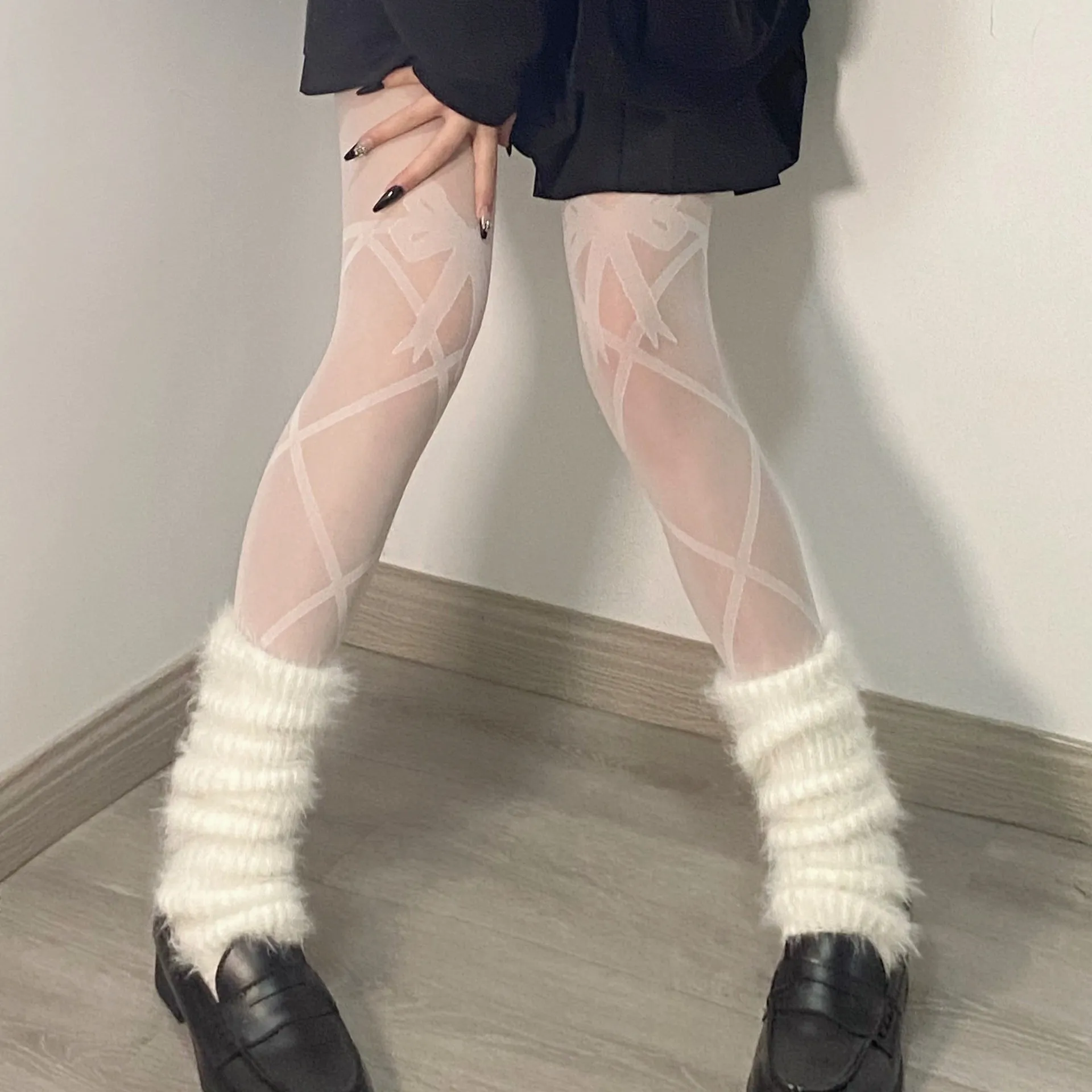 Fairy core knot bow tights