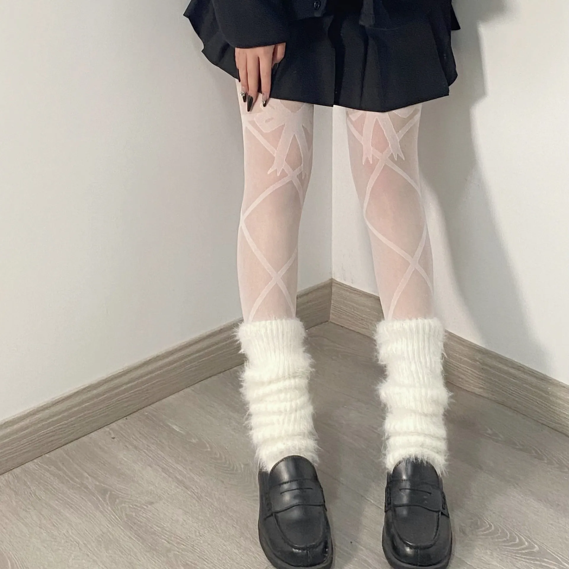 Fairy core knot bow tights