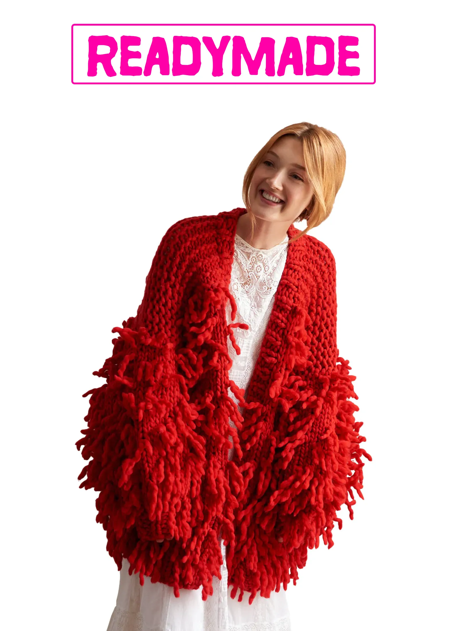 Fringe Coat - Merino