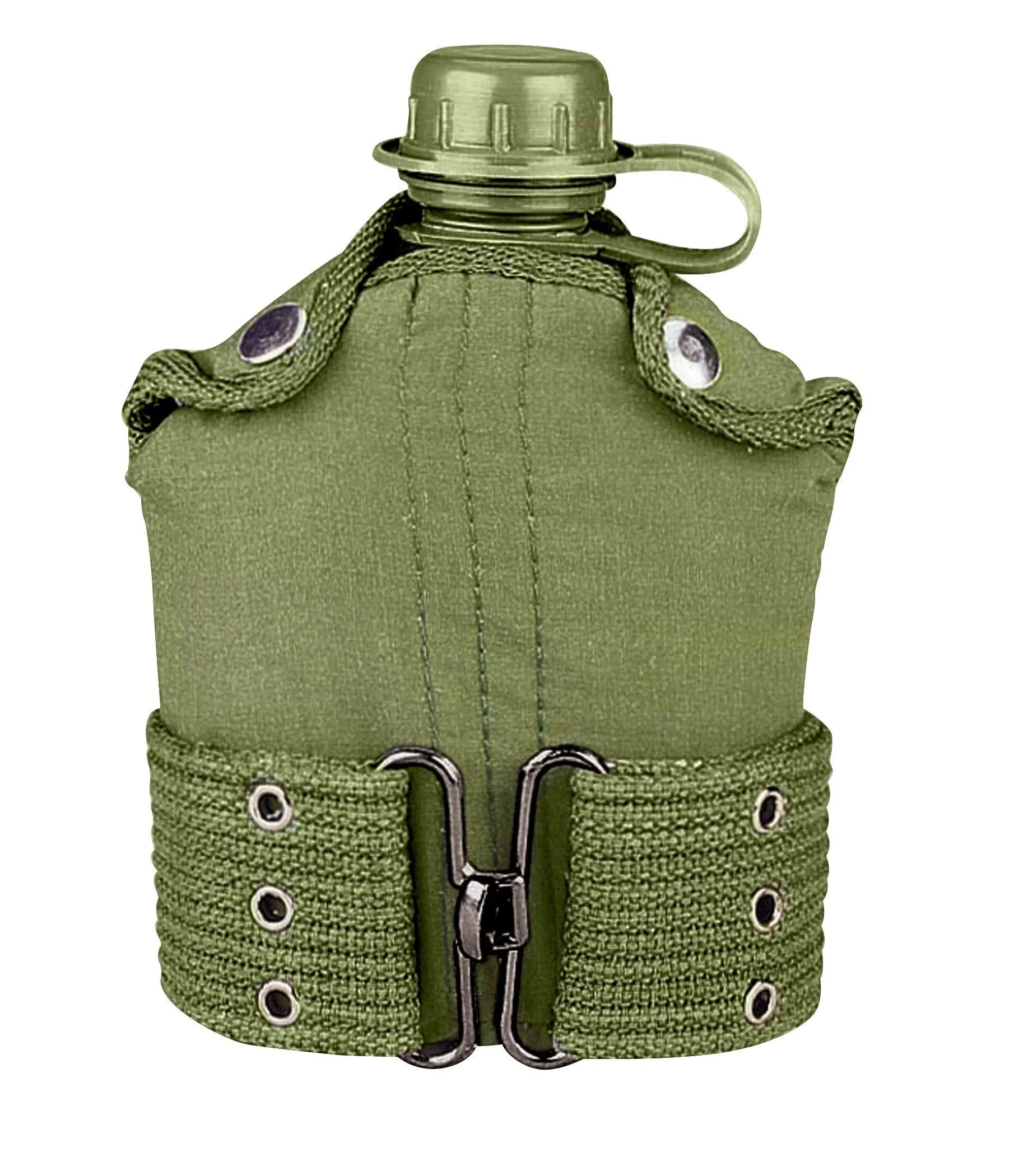 G.I. Type Plastic Canteen & Pistol Belt Kit