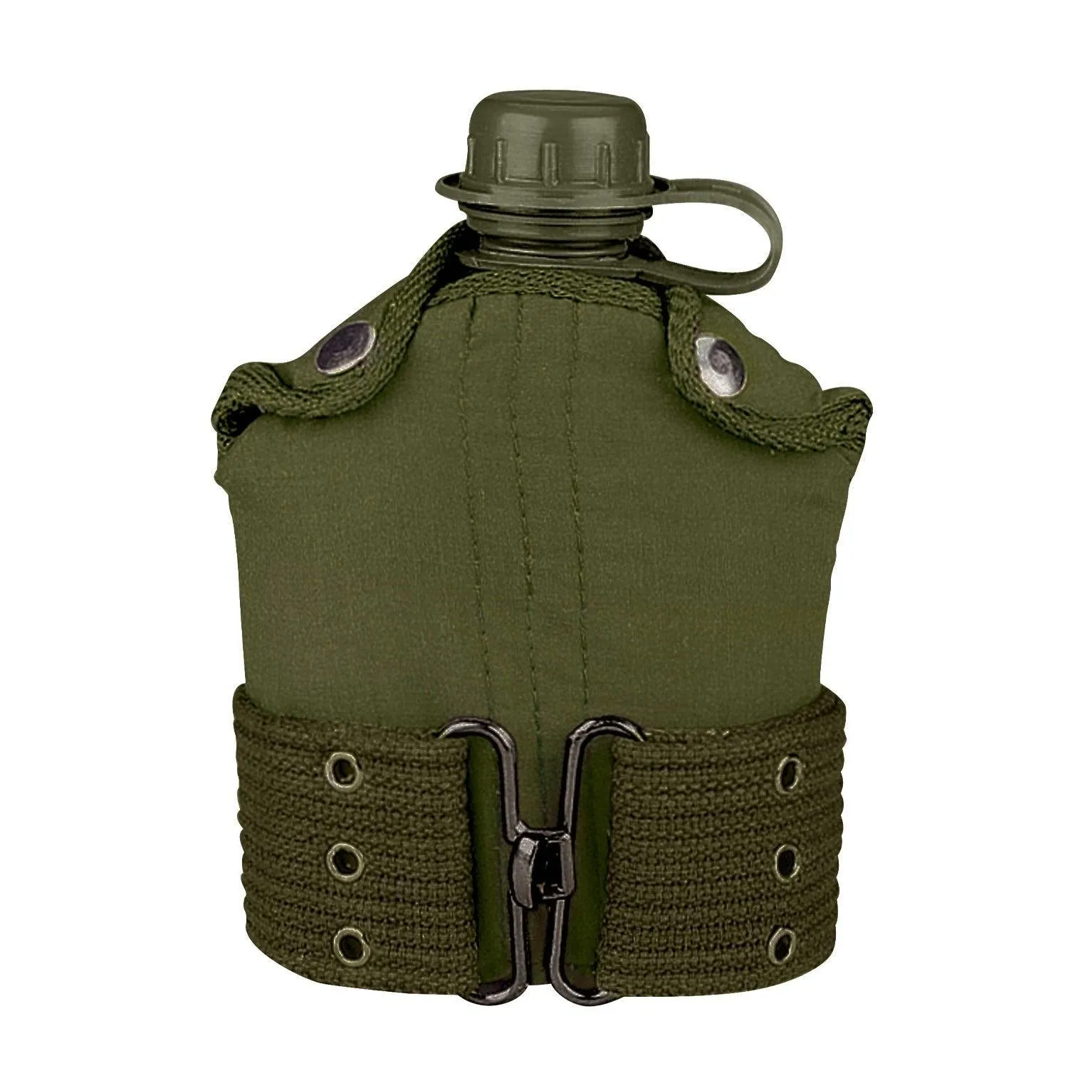 G.I. Type Plastic Canteen & Pistol Belt Kit