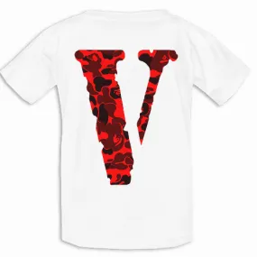 Giftngon - Vlone Style Camo Tee Back Print - Vlone StyleClothing