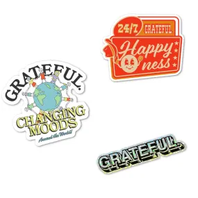 GRATEFUL Winter Sticker Pack