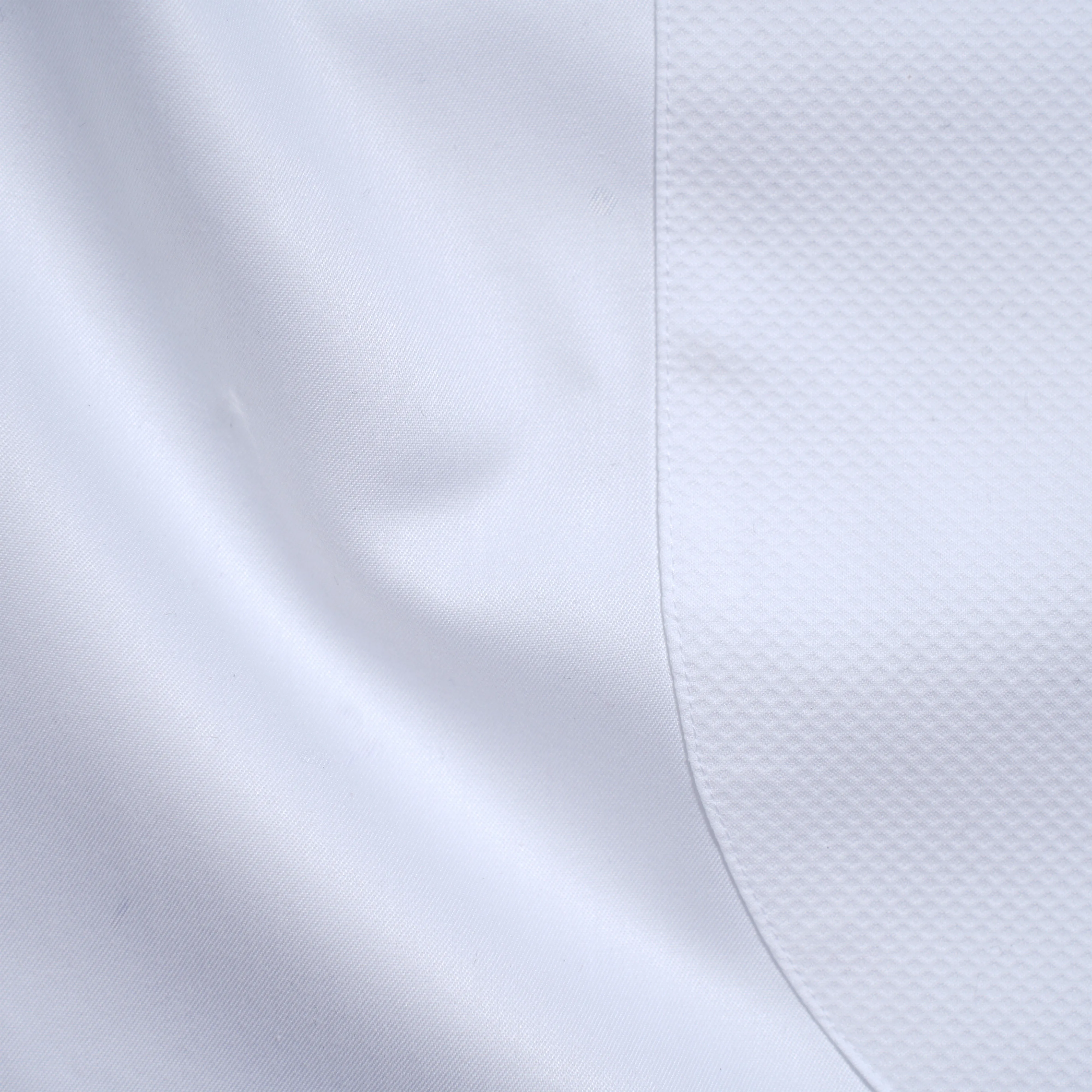 Herringbone Tuxedo White Pique Bib Dress Shirt