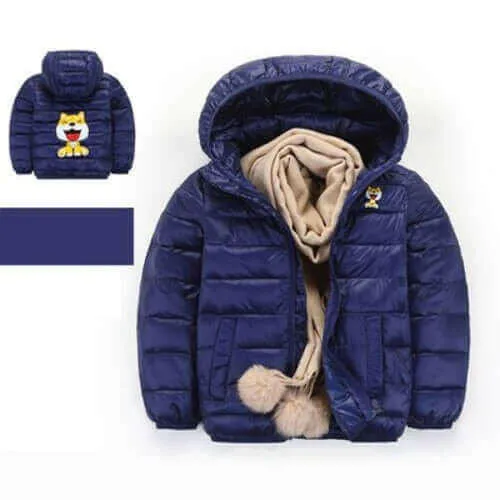 Kids Winter Warm 100% Cotton Jacket 3 5 Year Old