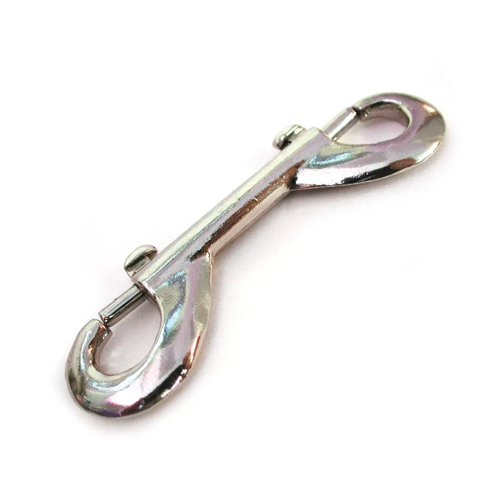 KinkLab Nickel-Plated Snap Hooks, 4-Pack