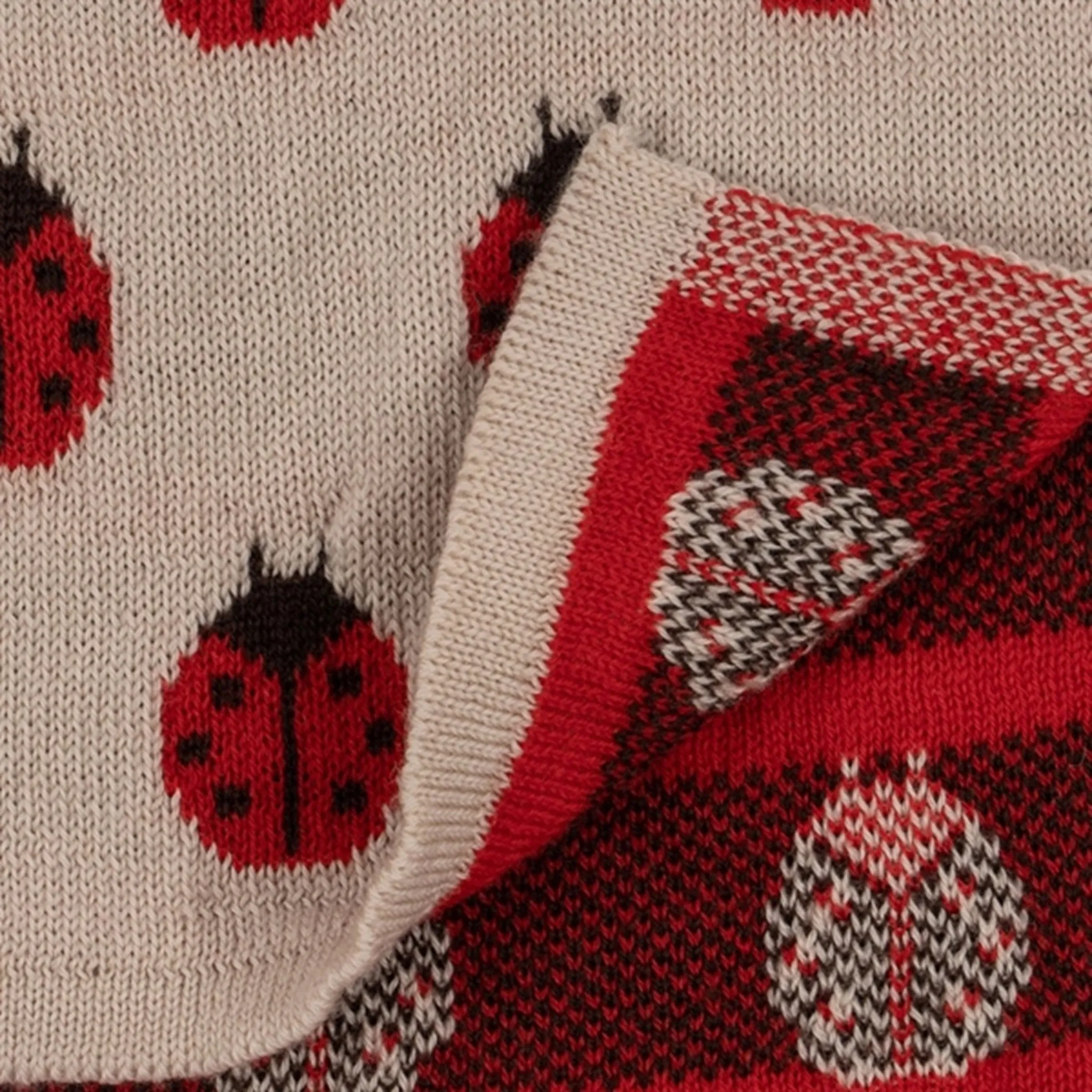 Konges Sløjd Ladybug Belou Knit Woll Neckwarmer