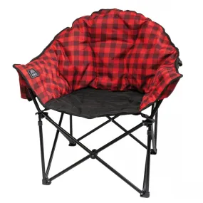 Kuma Outdoor Gear - Lazy Bear Chair - Red/Black Plaid