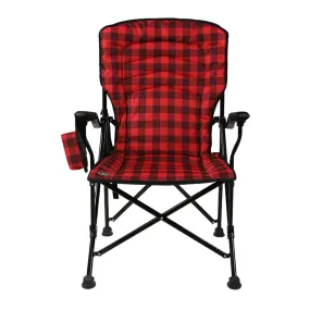 Kuma Outdoor Gear - Switchback Chair - Black/Red Plaid