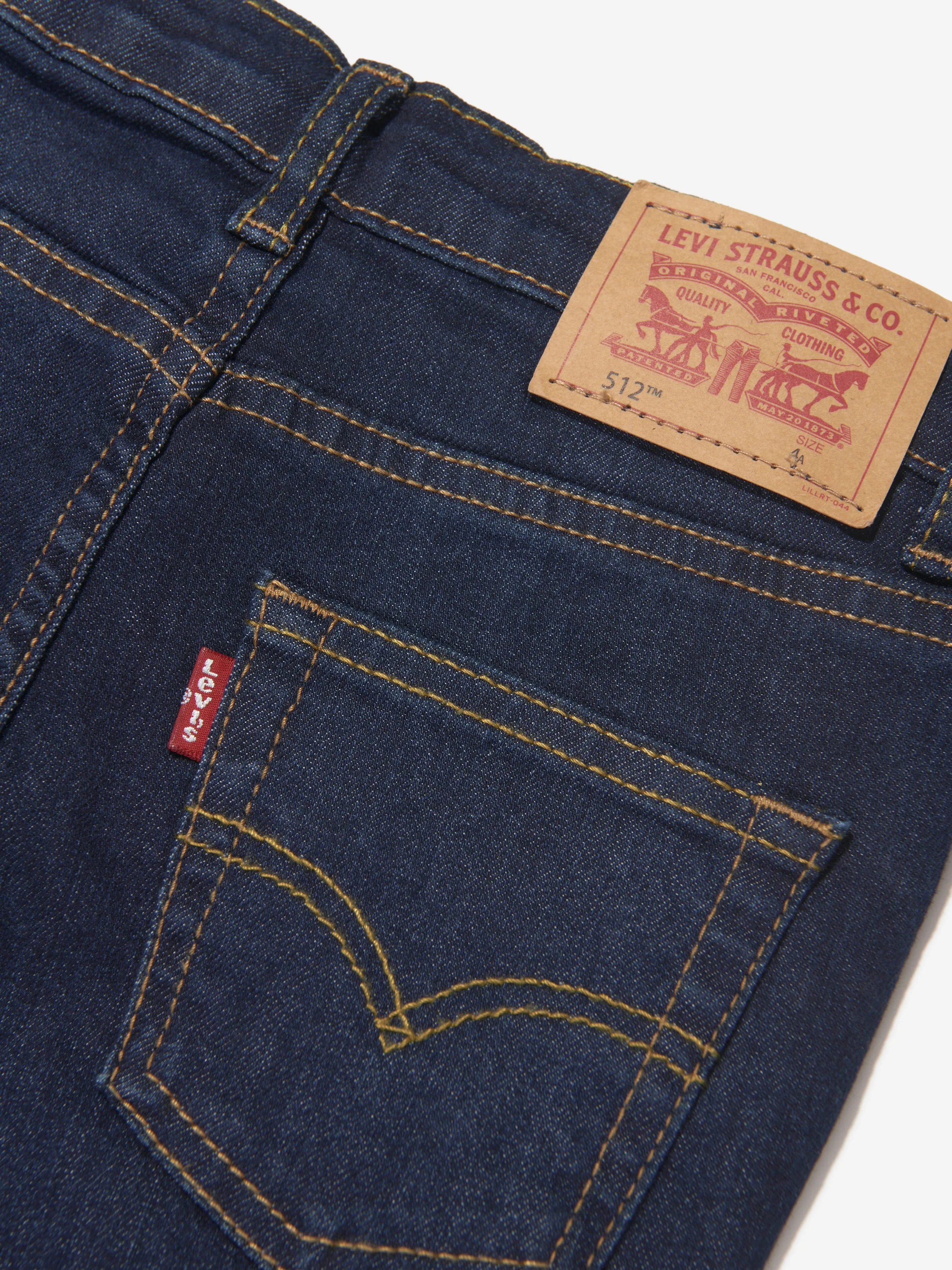 Levi's Wear Boys Cotton Slim Taper 712 Jeans