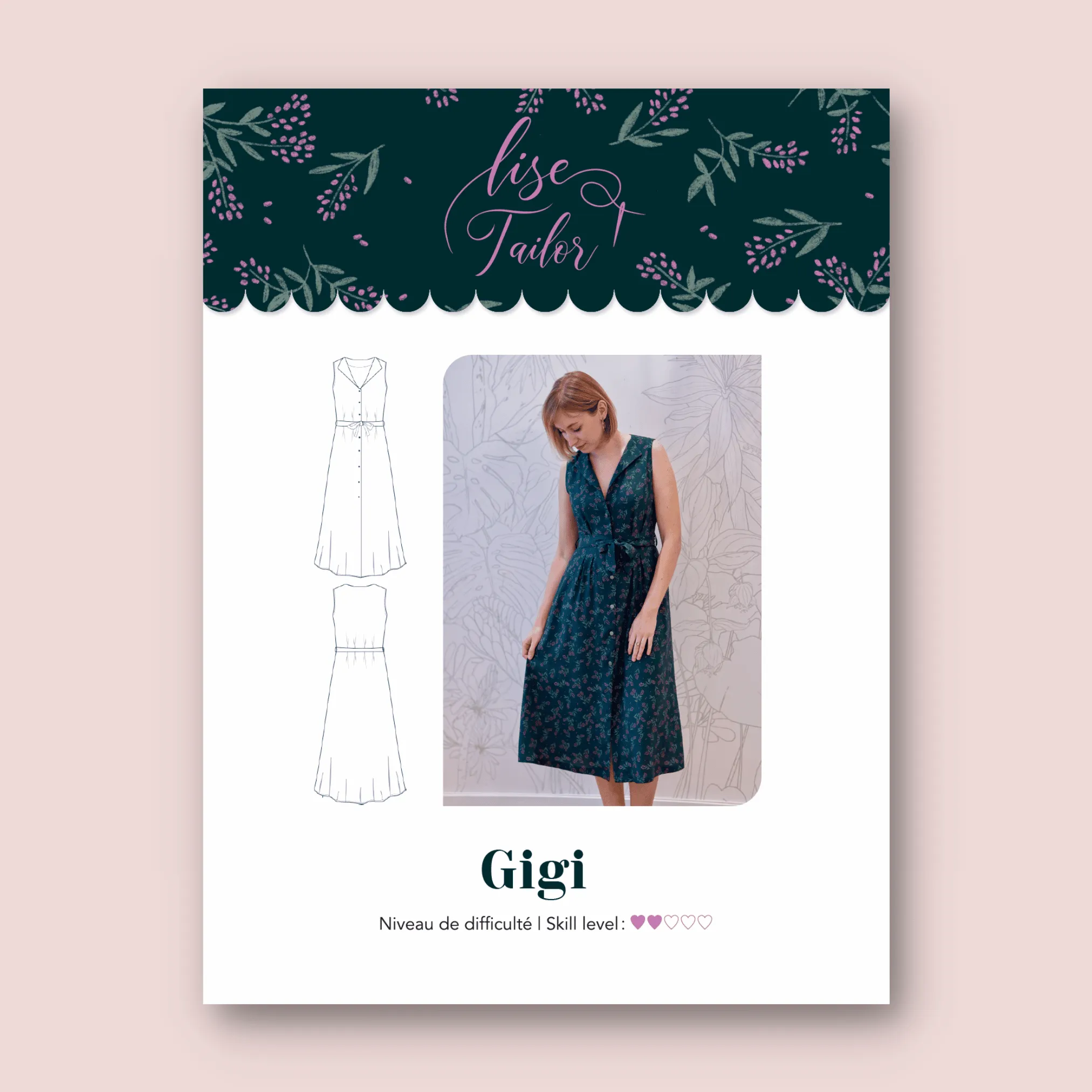 Lise Tailor, Gigi Dress Sewing Pattern