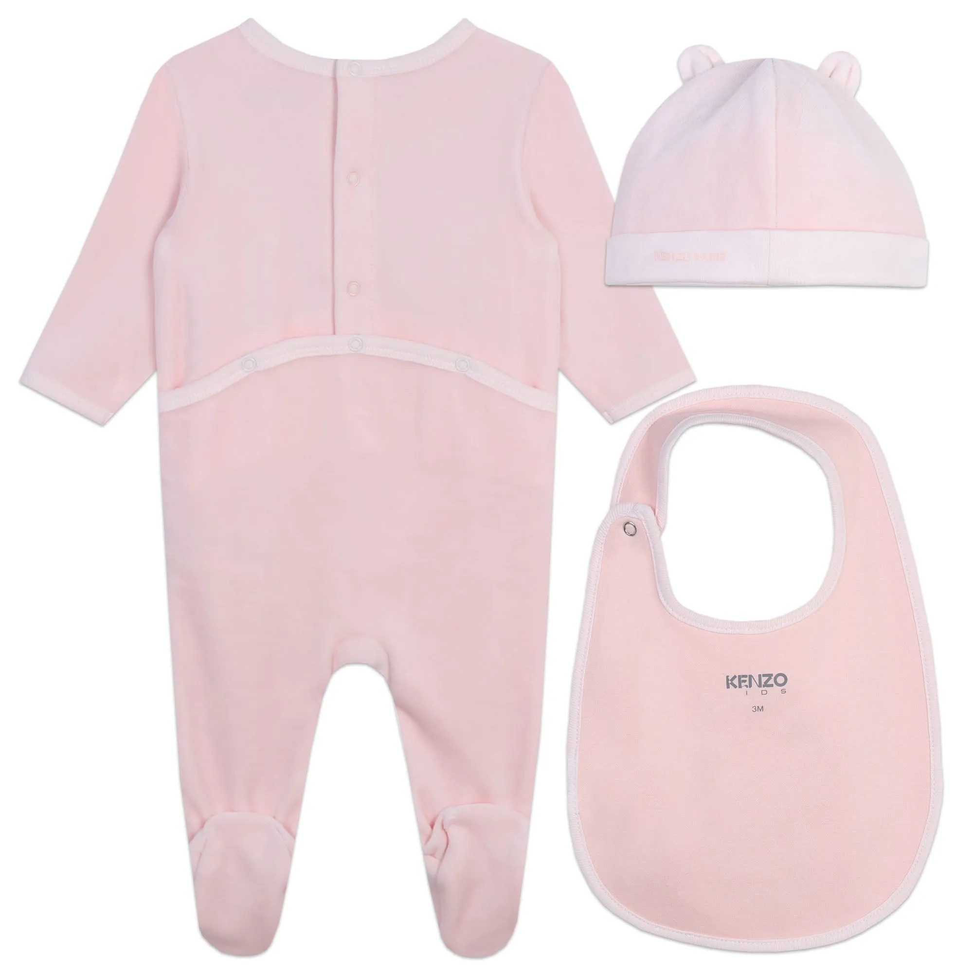 Logo Embroidered Babygrow Set