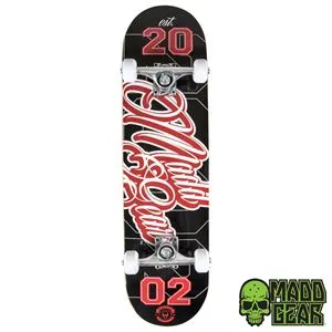 Madd Gear Pro Series Complete Skateboard - Gameplay Black/Red