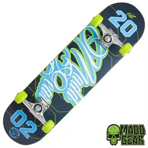 Madd Gear Pro Series Complete Skateboard - Gameplay Blue/Green