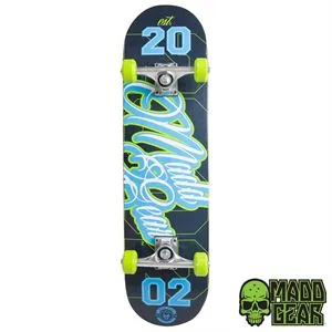 Madd Gear Pro Series Complete Skateboard - Gameplay Blue/Green